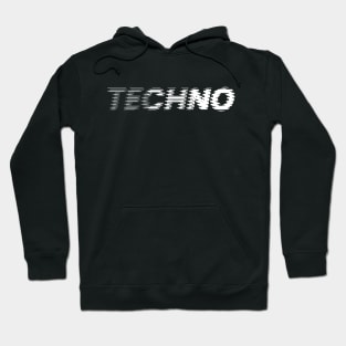 techno logo Hoodie